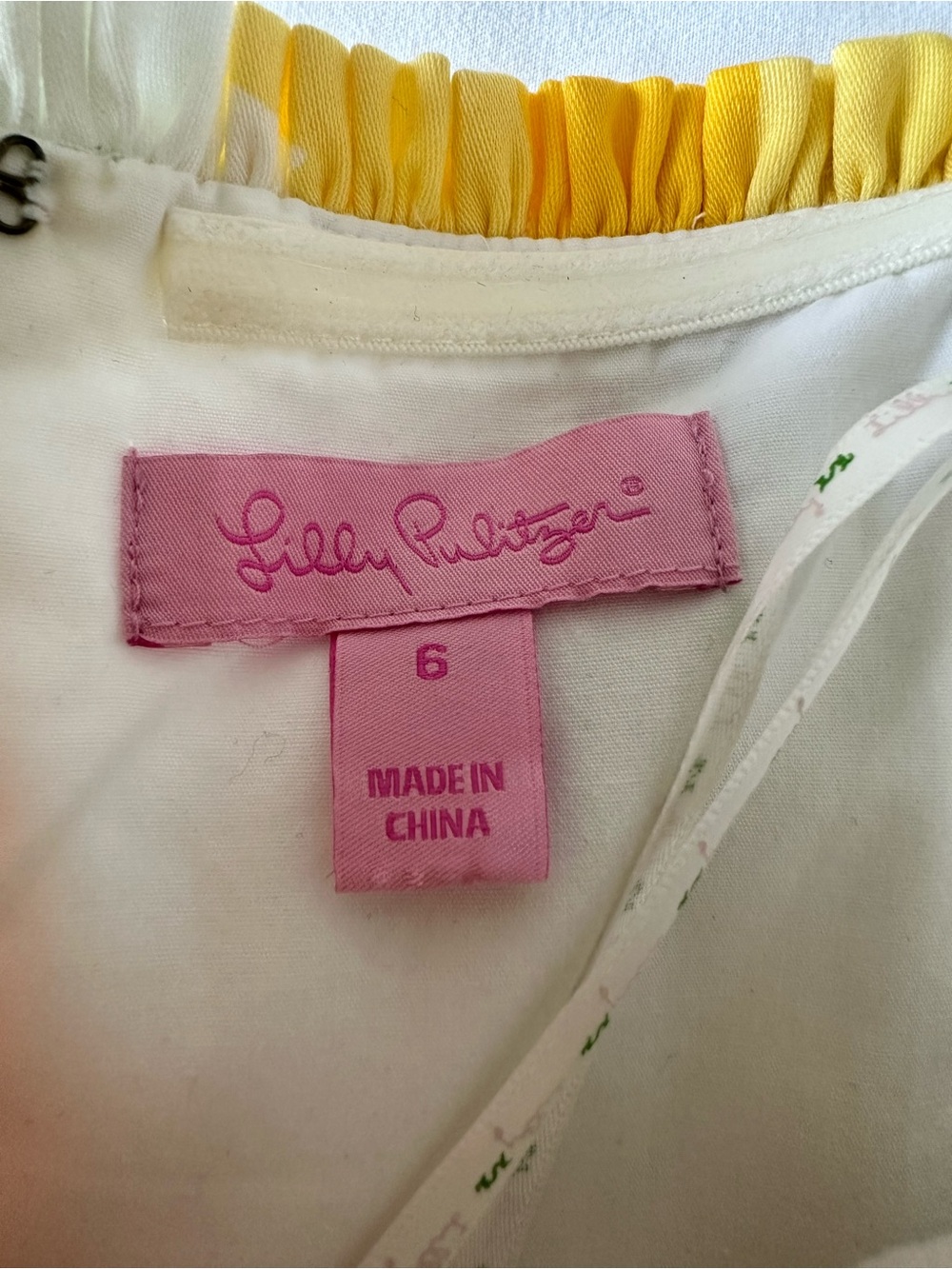 Lilly Pulitzer Blossom Strapless Dress Lavish Lilly Floral Flare Pockets Size 6 - Picture 7 of 8